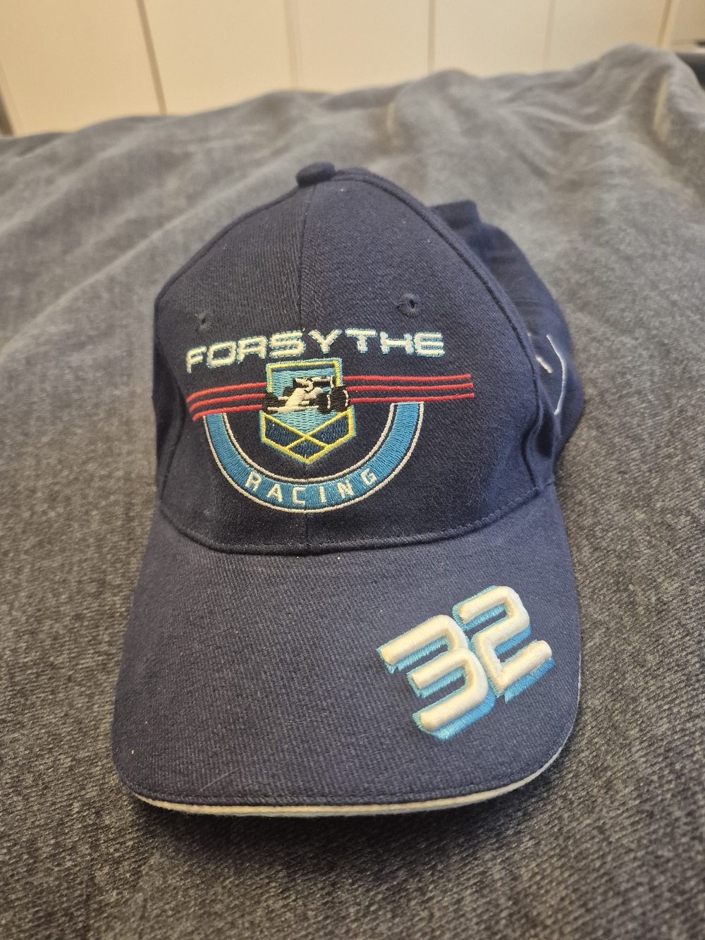 Vintage Forsythe Racing Patrick Carpentier  Navy Embroidered Cap - NASCAR